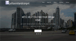 Desktop Screenshot of jailaxmilandconpvt.com